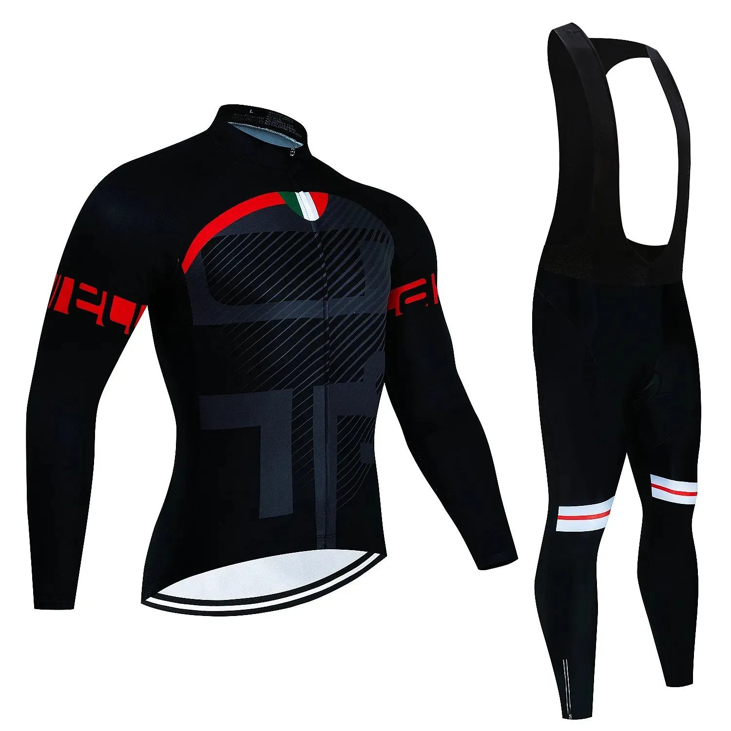 2024 Long Sleeve Cycling Sets Bicycle Clothing Breathable Mountain Cycling Clothes Suits Ropa Ciclismo Verano Triathlon