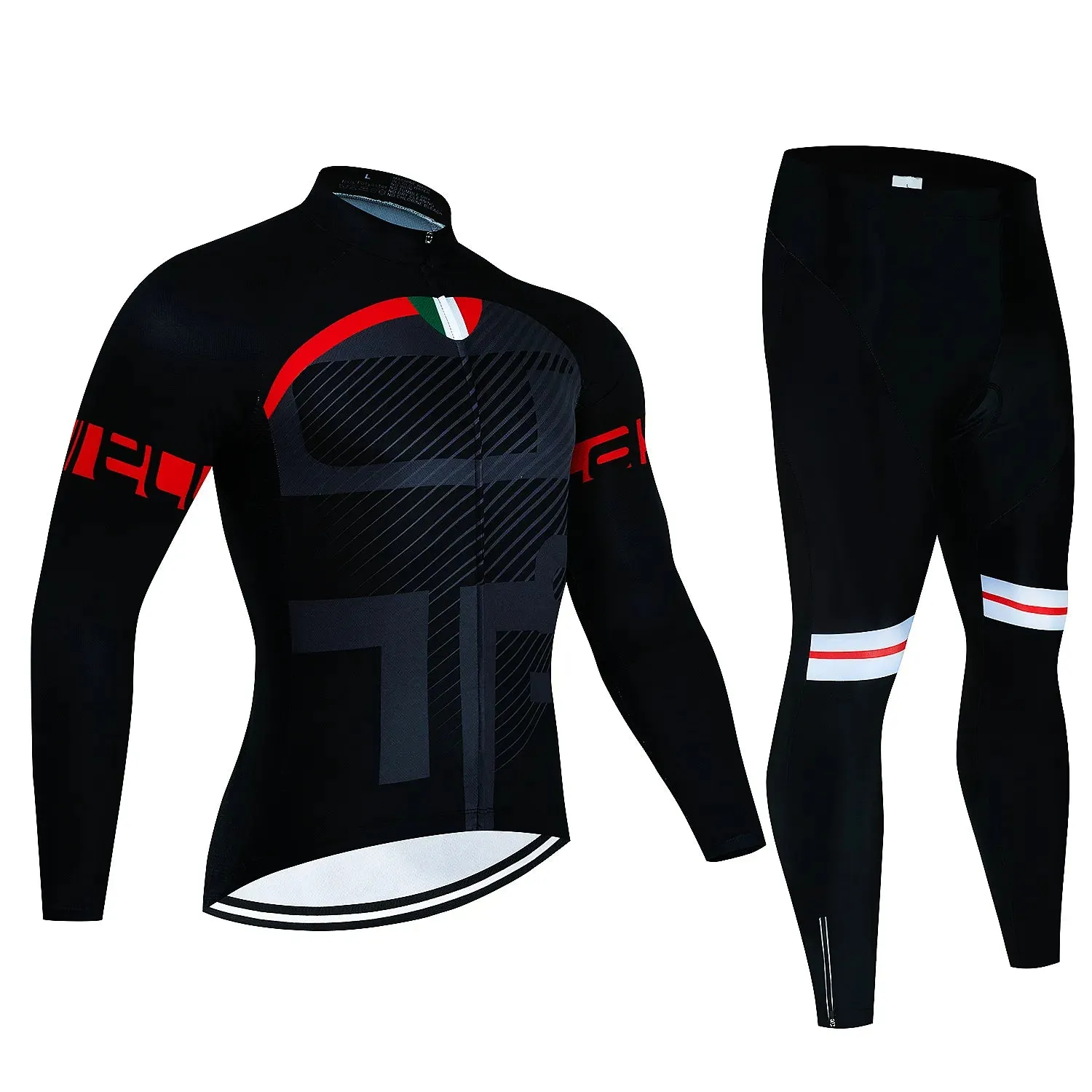 2024 Long Sleeve Cycling Sets Bicycle Clothing Breathable Mountain Cycling Clothes Suits Ropa Ciclismo Verano Triathlon