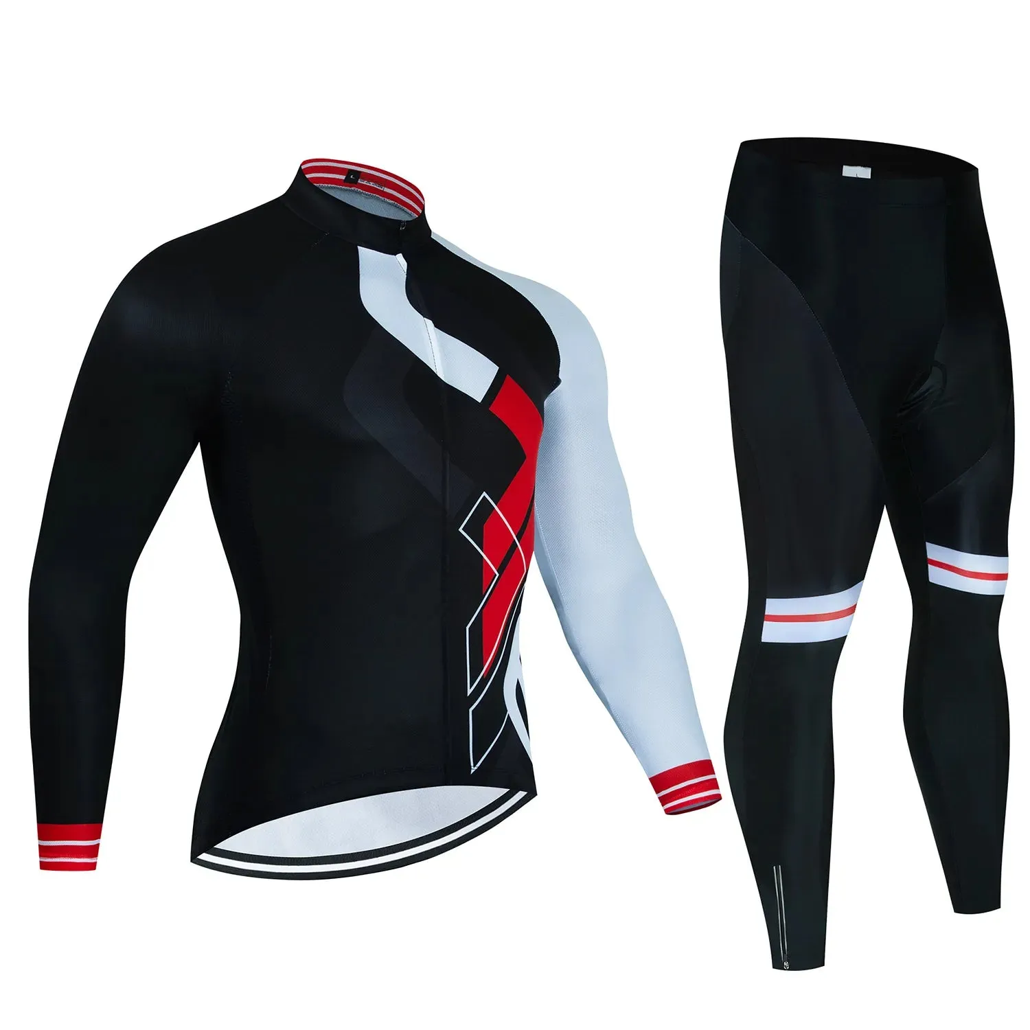 2024 Long Sleeve Cycling Sets Bicycle Clothing Breathable Mountain Cycling Clothes Suits Ropa Ciclismo Verano Triathlon