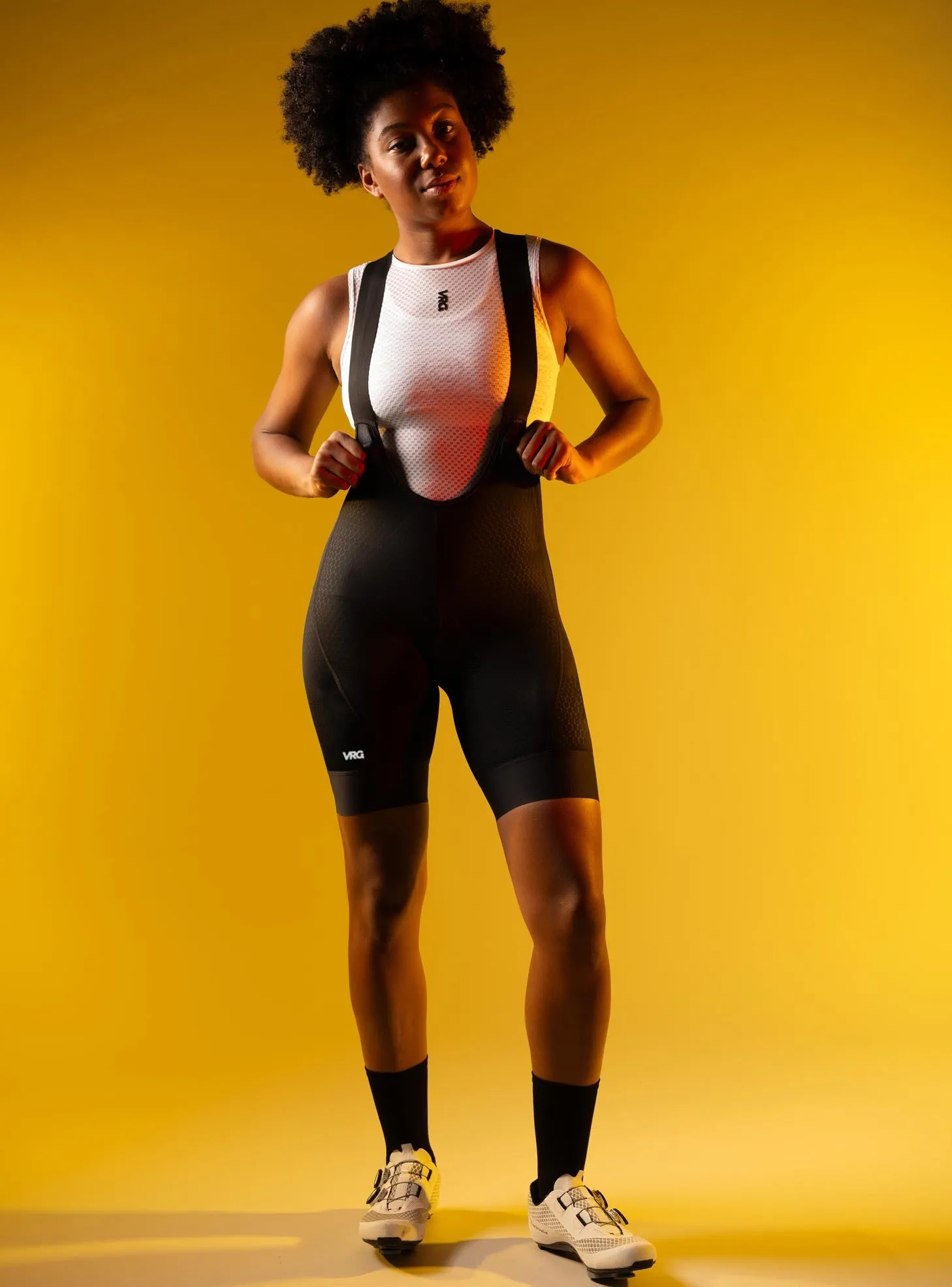 311 VRG BIB SHORT BLACK - WOMEN