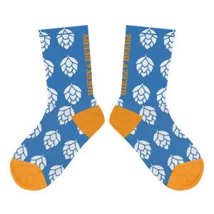 5-Inch Cycling Socks | Hops