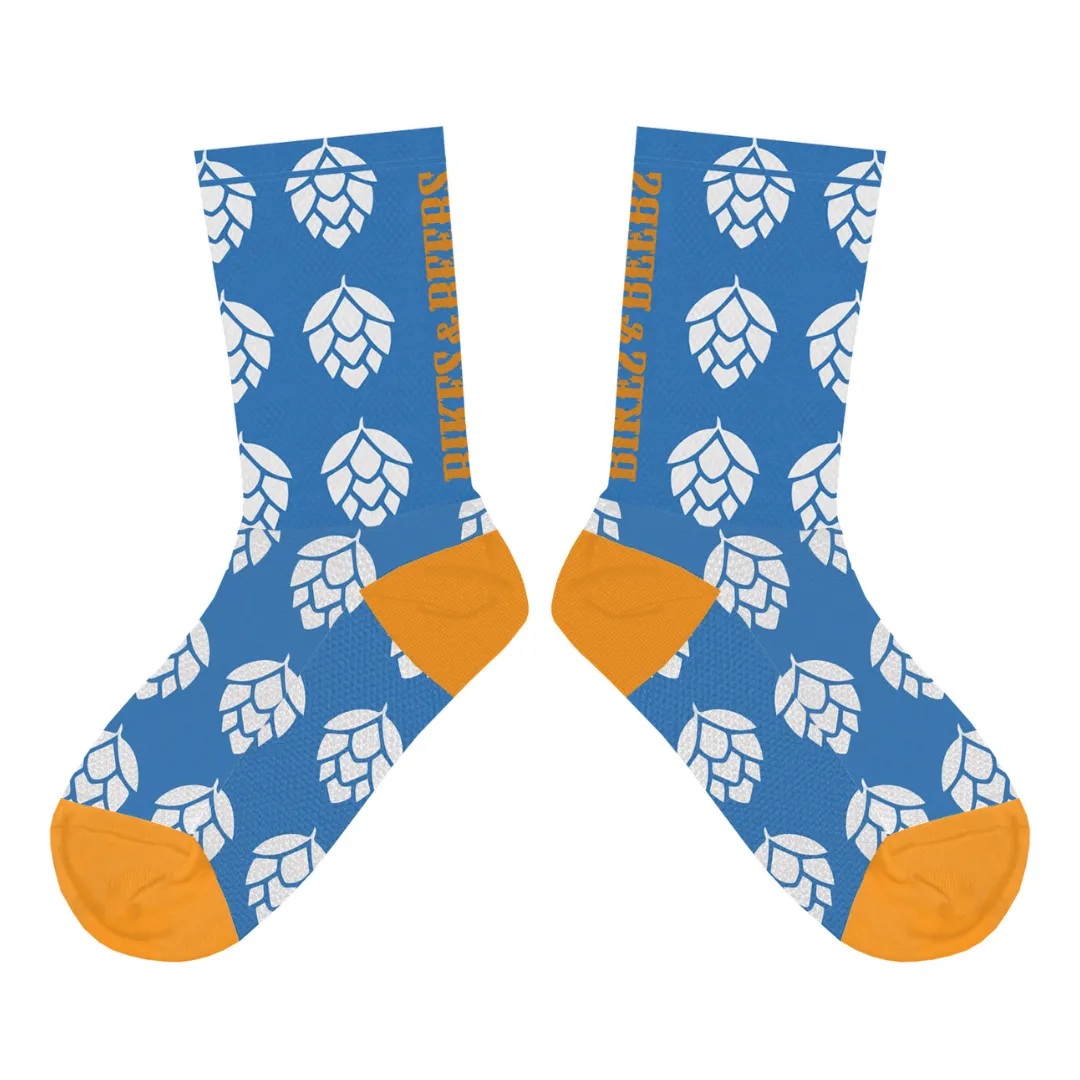 5-Inch Cycling Socks | Hops