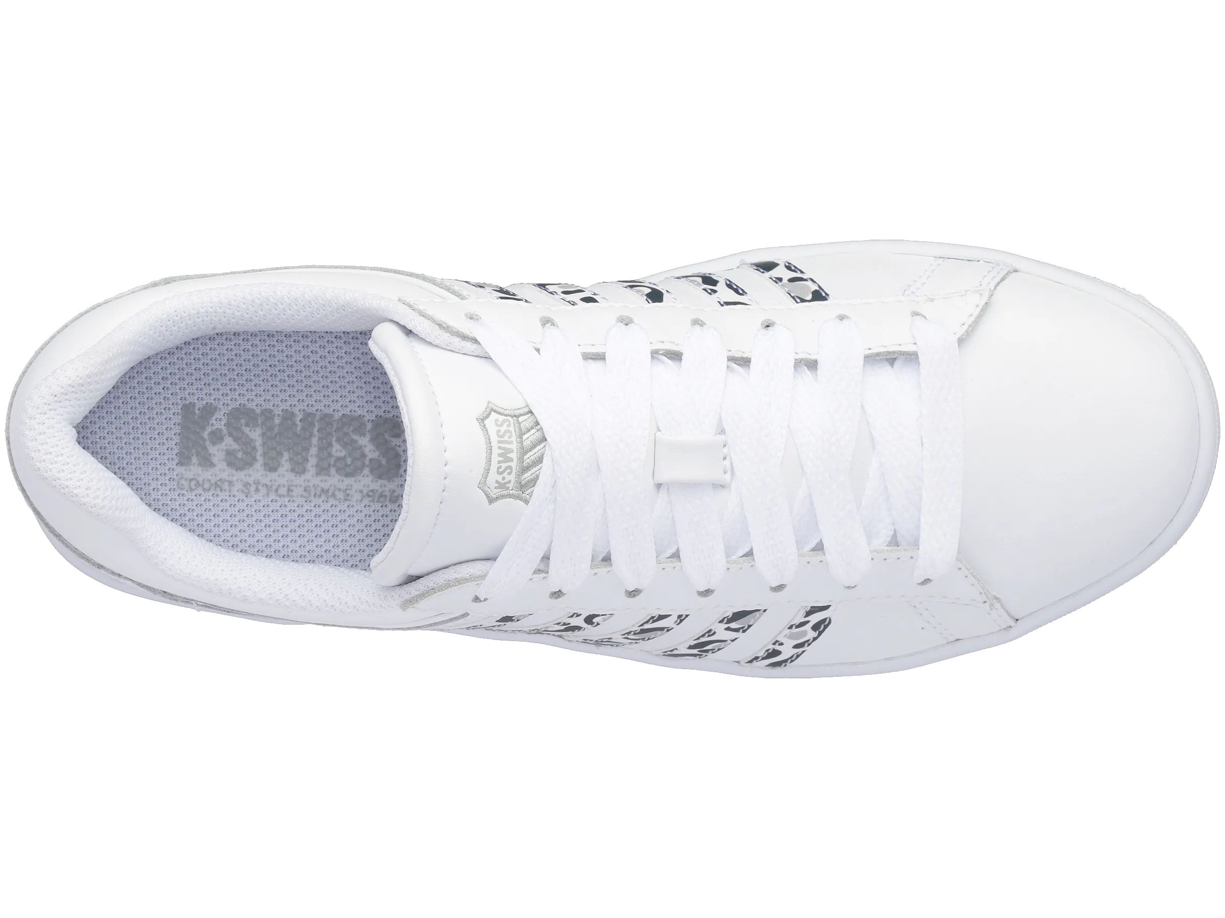 96154-925-M | COURT WINSTON | WHITE/GRAY LEOPARD