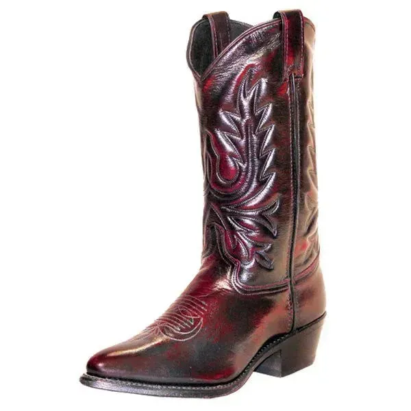 Abilene Rebel Red - Men's Leather Cowboy Boots