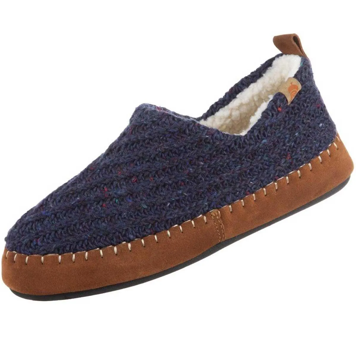 Acorn Women’s Moc Slippers - Sustainable Camden Navy, Extra Large | A19019NBLWXL