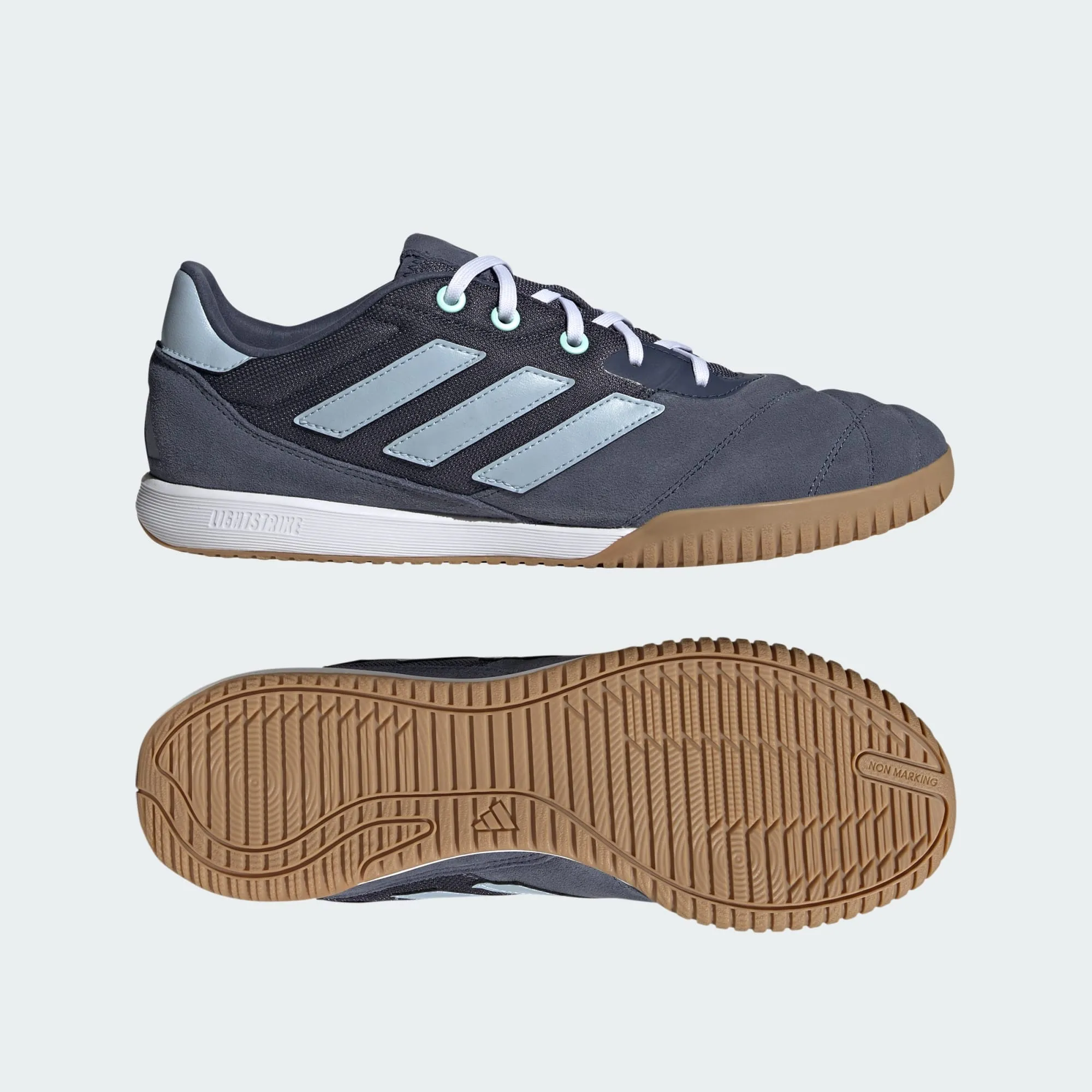 adidas COPA GLORO Indoor Soccer Shoes | Shadow Navy-Wonder Blue | Men's