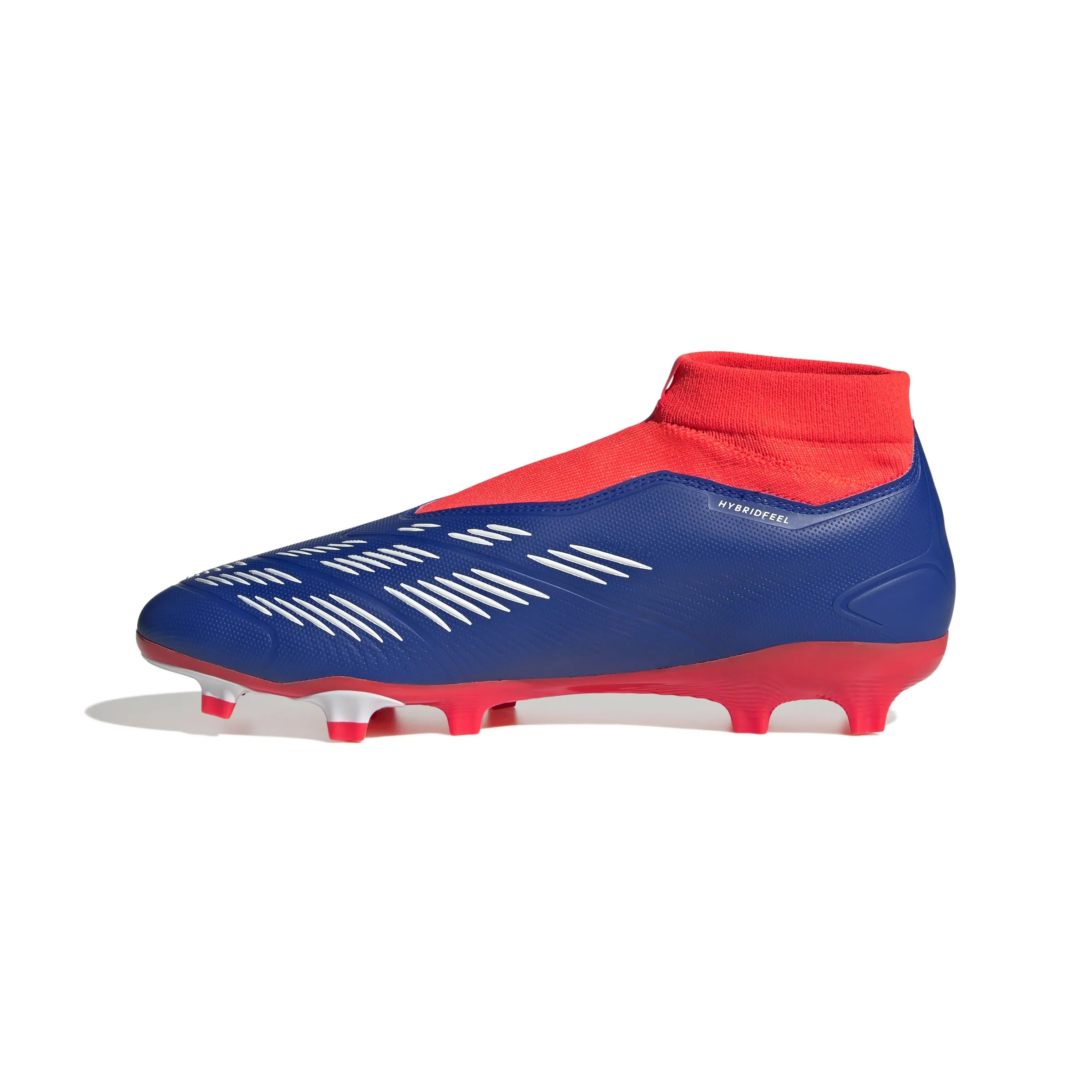 adidas Predator League LL FG Firm Ground Soccer Cleat - LucBlu/ FtwWhite/ Solar Red