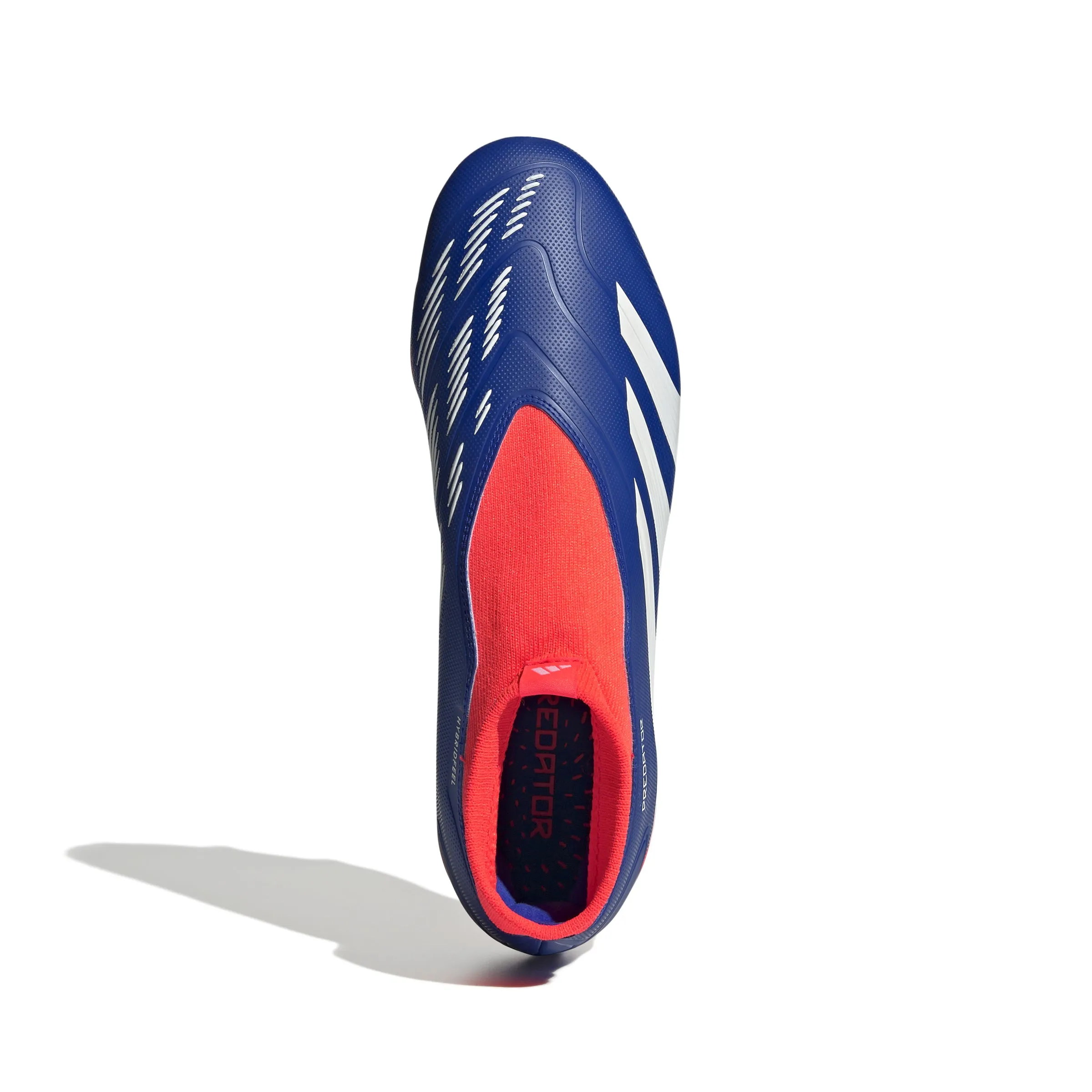 adidas Predator League LL FG Firm Ground Soccer Cleat - LucBlu/ FtwWhite/ Solar Red