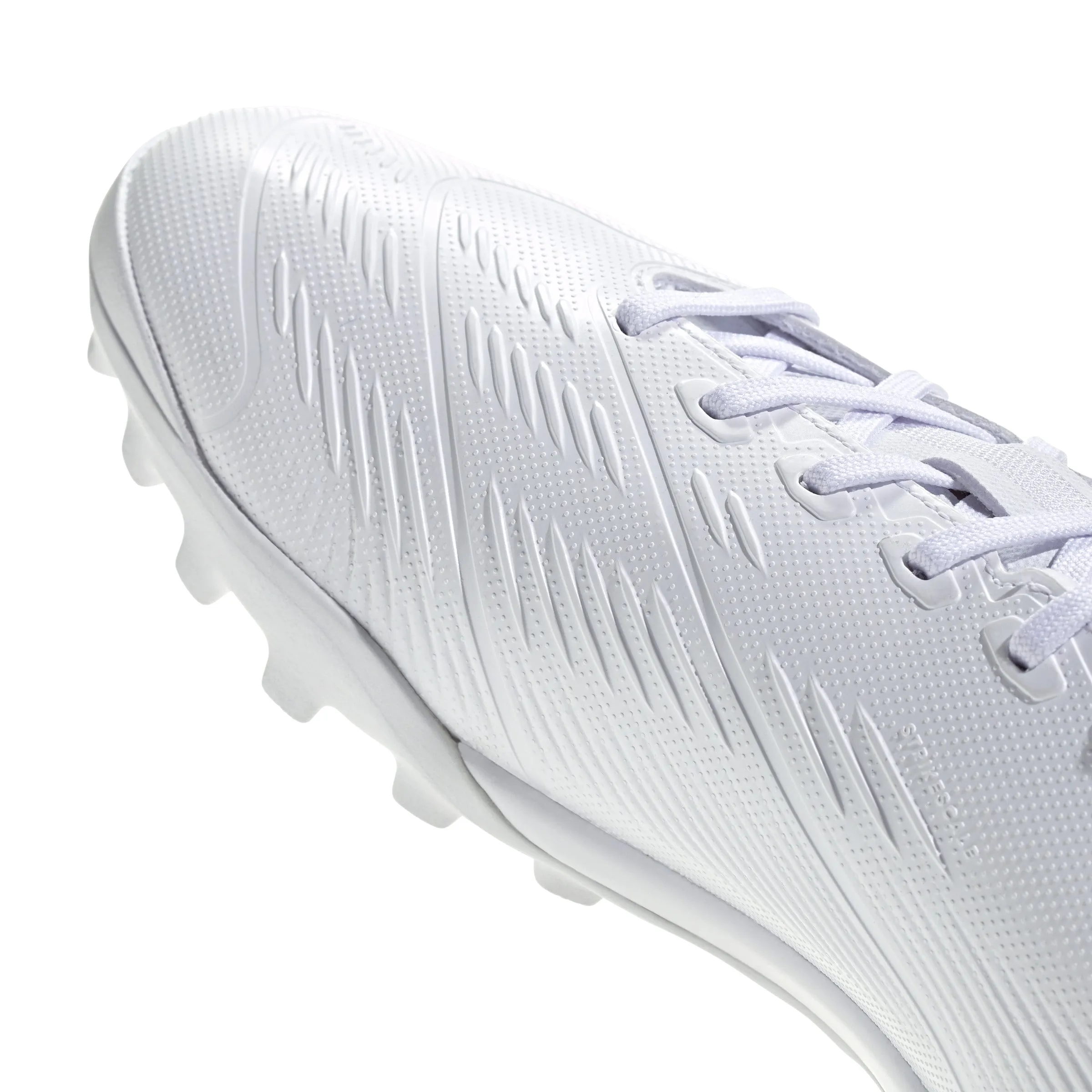 adidas Predator League TF Turf Soccer Cleat - White/ White/ Gold