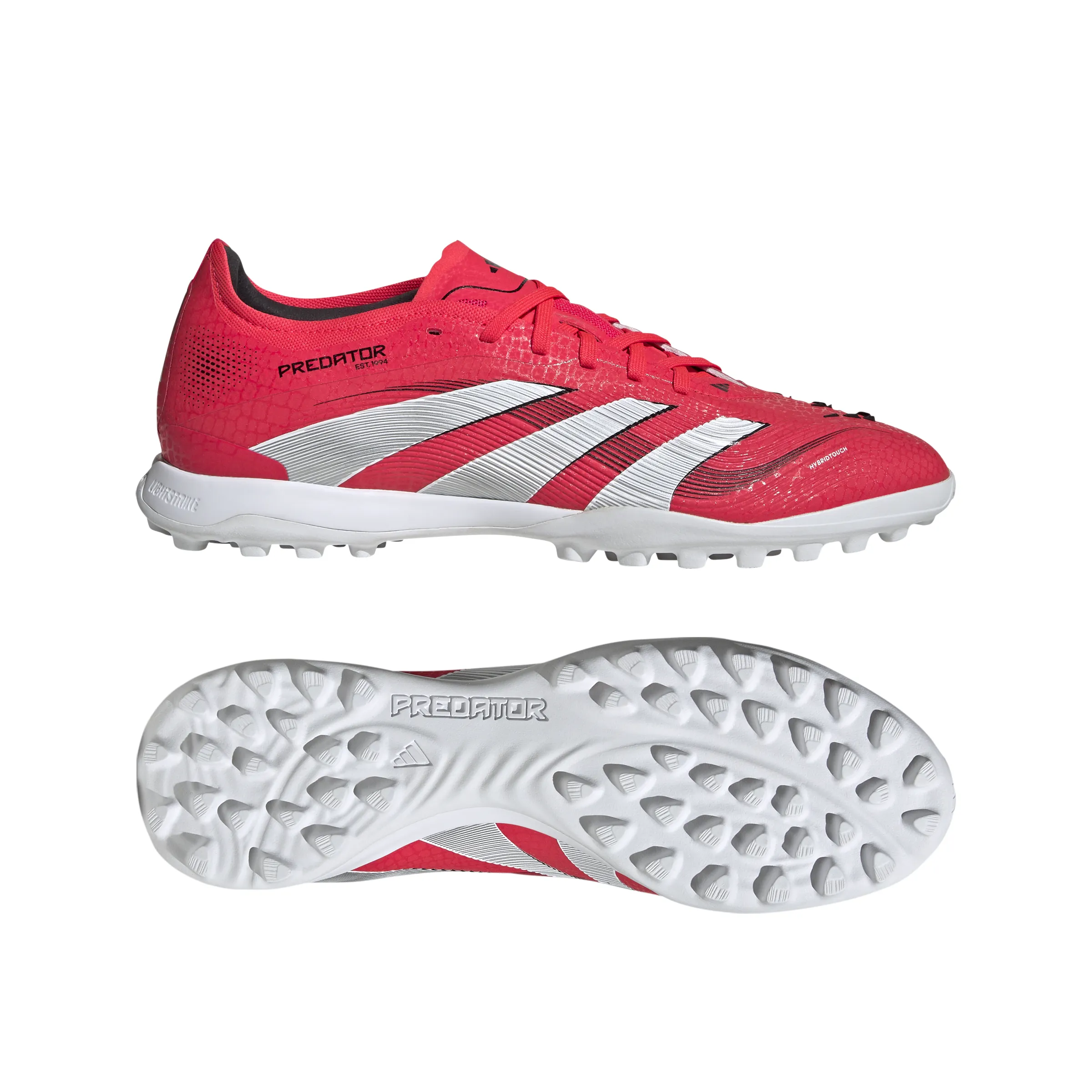 adidas Predator Pro TF Soccer Shoes - lucid red/ftwr white/core black