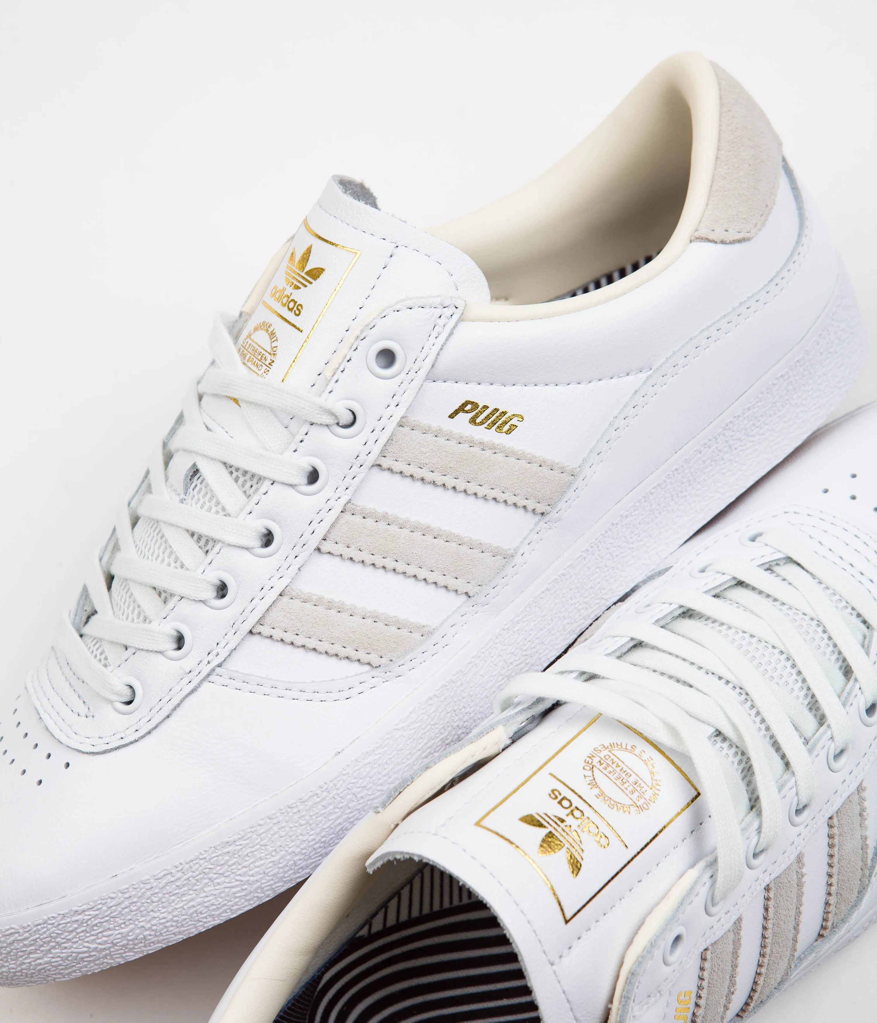 Adidas Puig Indoor Shoes - FTWR White / FTWR White / Custom