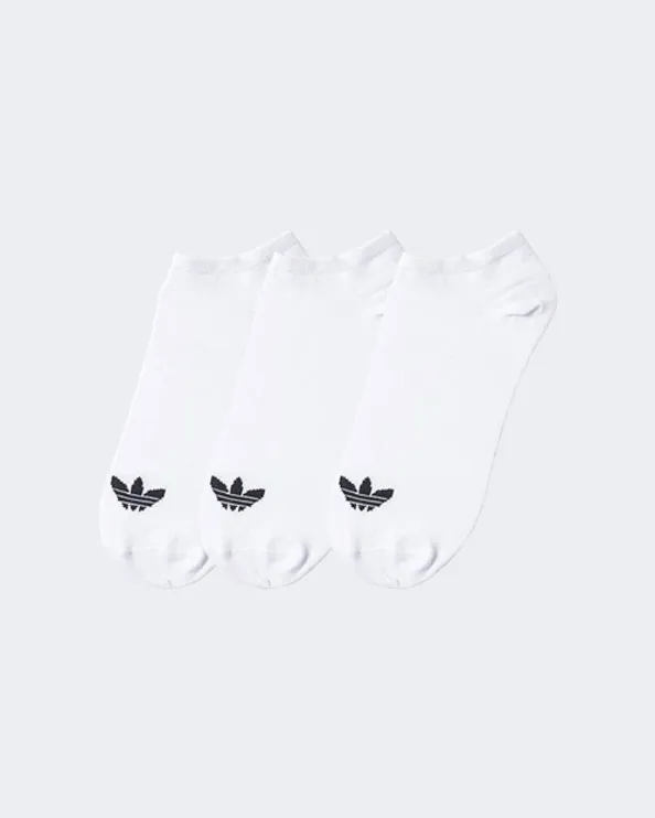 Adidas Trefoil Liner 3 Pairs Unisex Original Sock White/Black