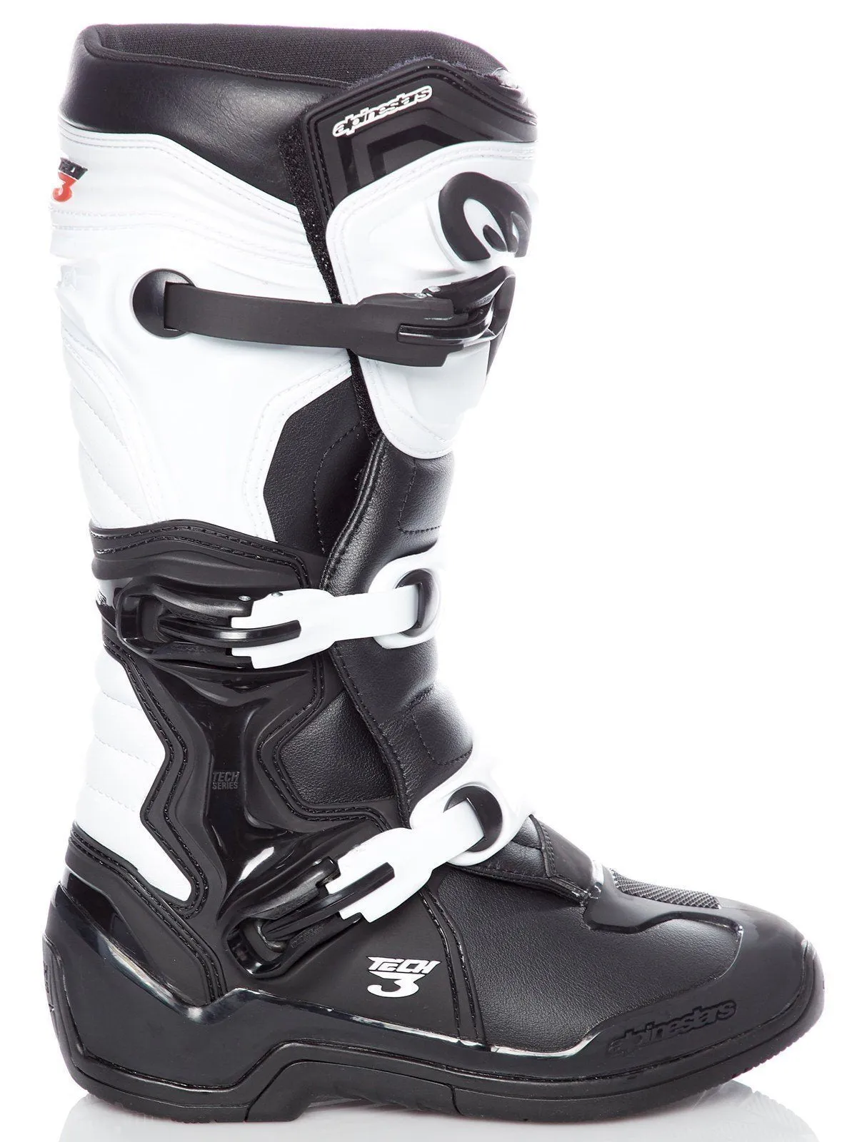 Alpinestars Tech 3 Men's Black/White Motocross Boots