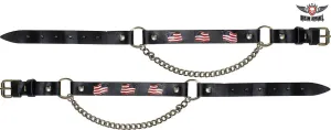 American Flag Boot Chains