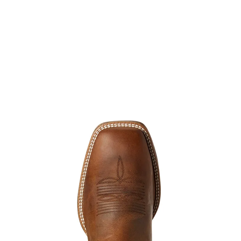 'Ariat' Men's 13" Solado VentTEK Western Square Toe - Sorrel Crunch