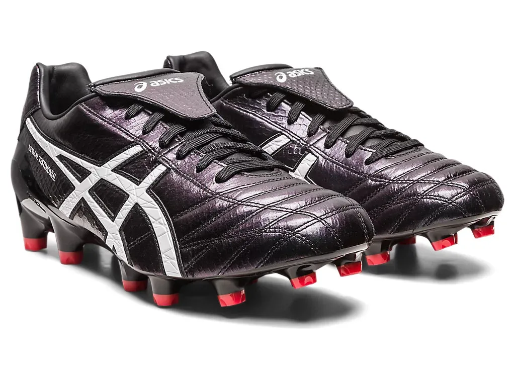 ASICS Lethal Testimonial 4 IT Men's Football Boots - BLACK / WHITE