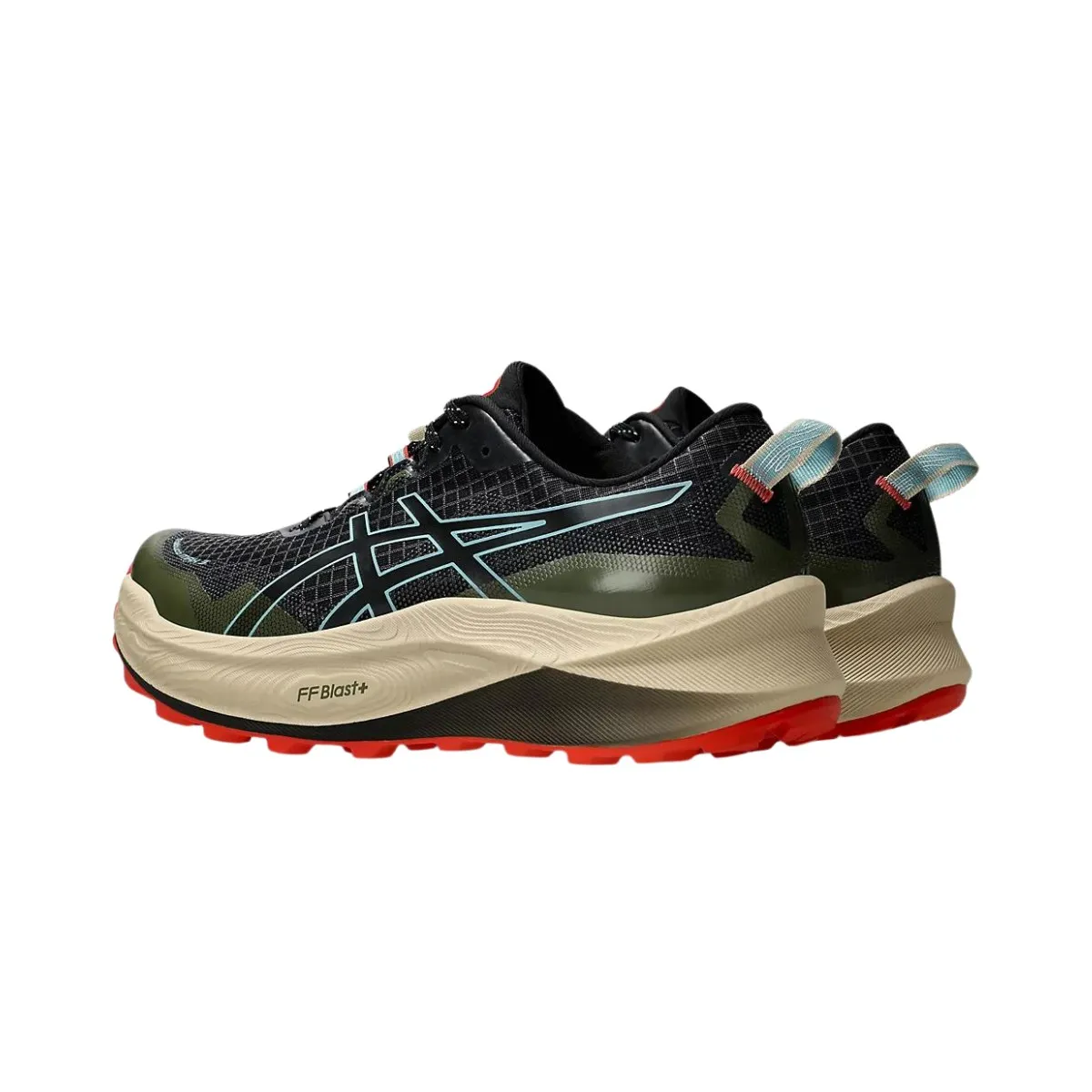 Asics Trabuco Max 3 Shoes Black Green AW24