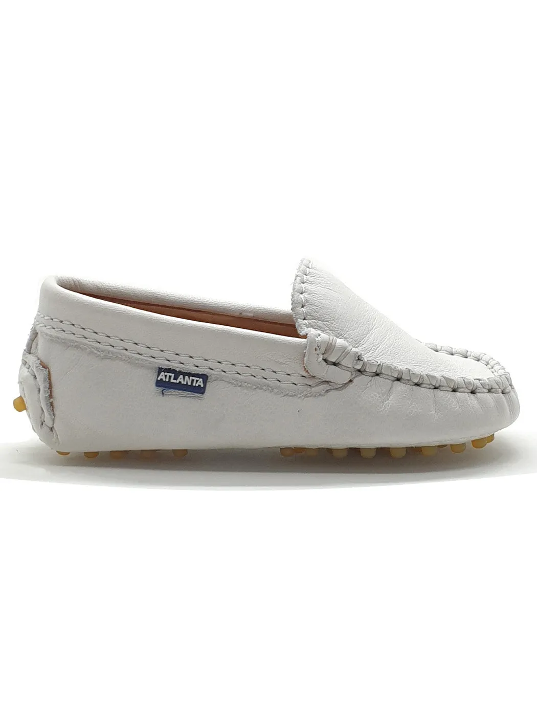 Atlanta Mocassin-Baby Shoes Moccasins White-015B007