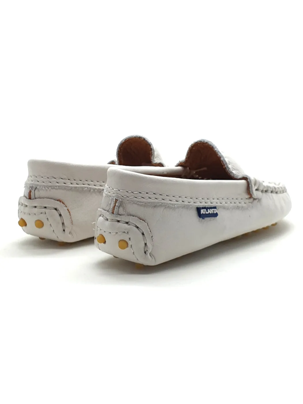 Atlanta Mocassin-Baby Shoes Moccasins White-015B007