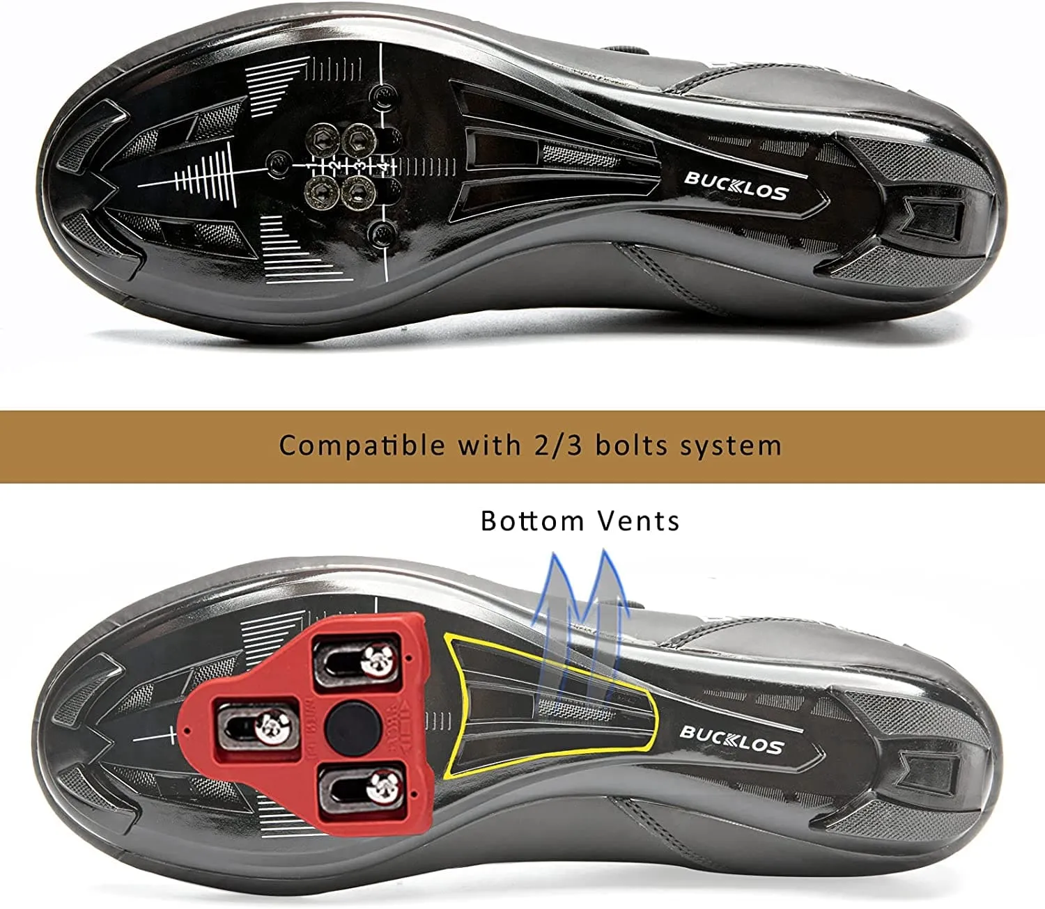 B718 Road Cycling Shoes with Cleats