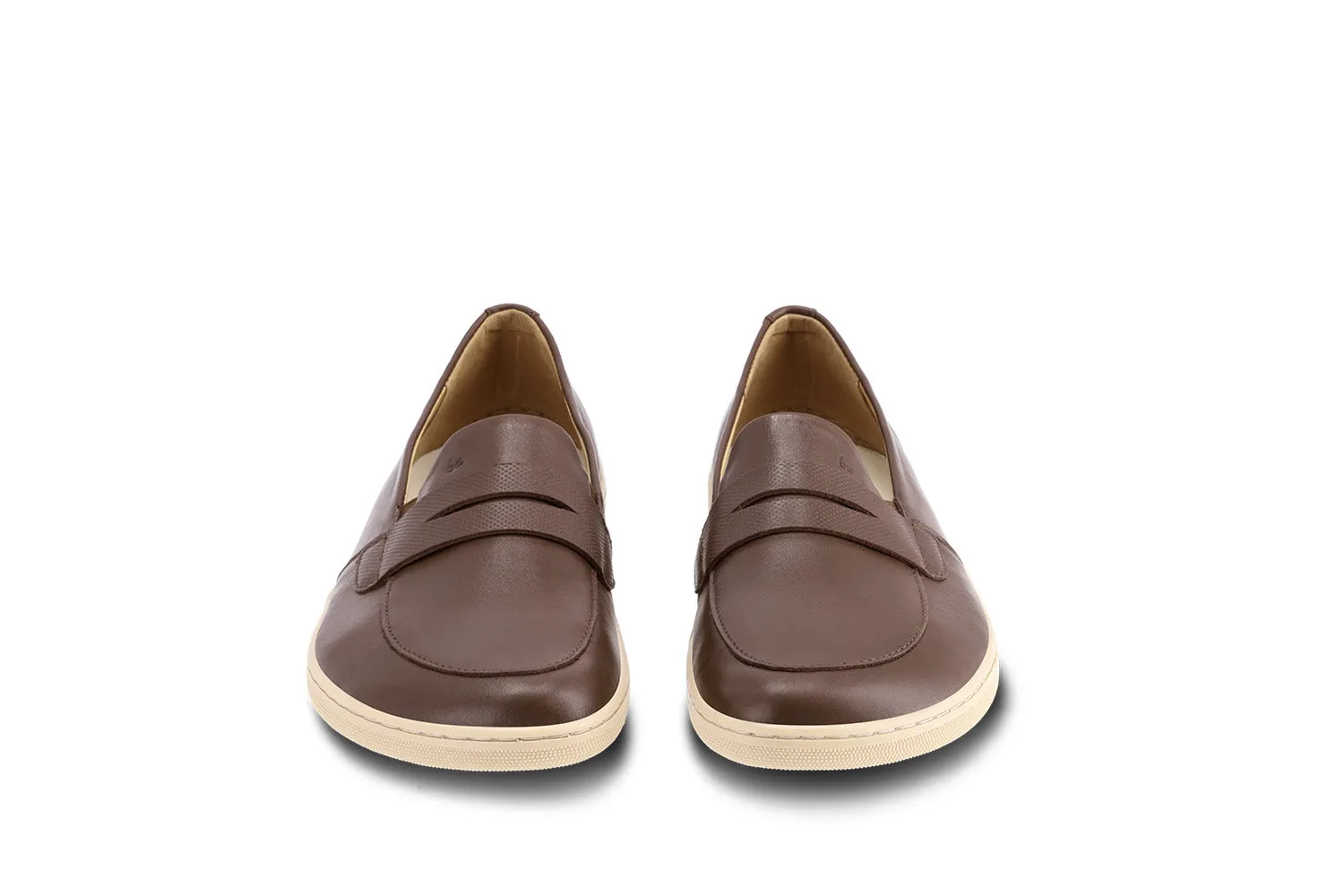 Barefoot Moccasins Be Lenka Buena - Dark Brown & Beige CLEARANCE