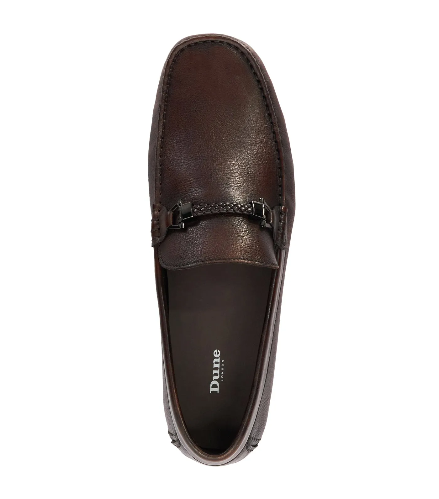 Beacons Moccasins Dark Brown-Leather