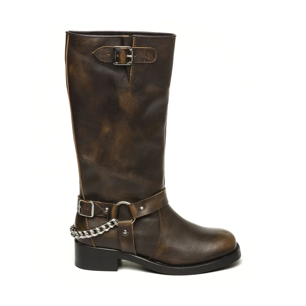 Beau-C Boot BROWN LEATHER