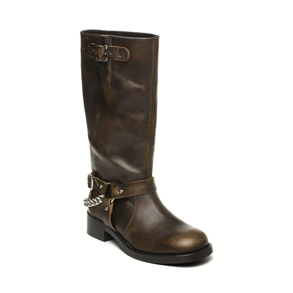 Beau-C Boot BROWN LEATHER