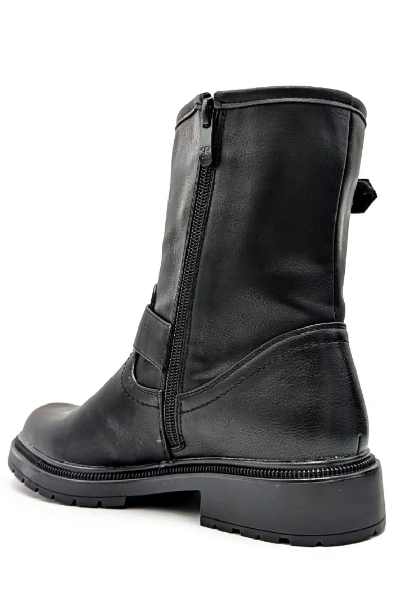 Biker Boots Low | Sort | Støvler fra Avery