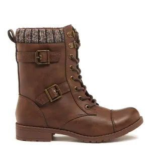 Billie Brown Grand Biker Boot