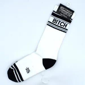 BITCH Ribbed Gym Socks