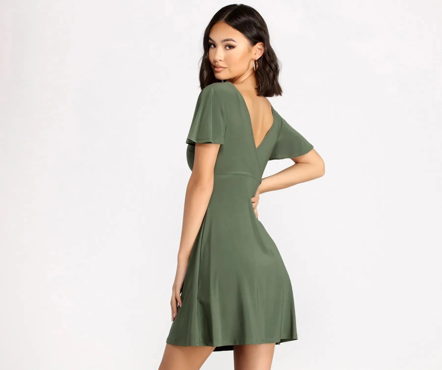 Breeze On By A-Line Mini Dress