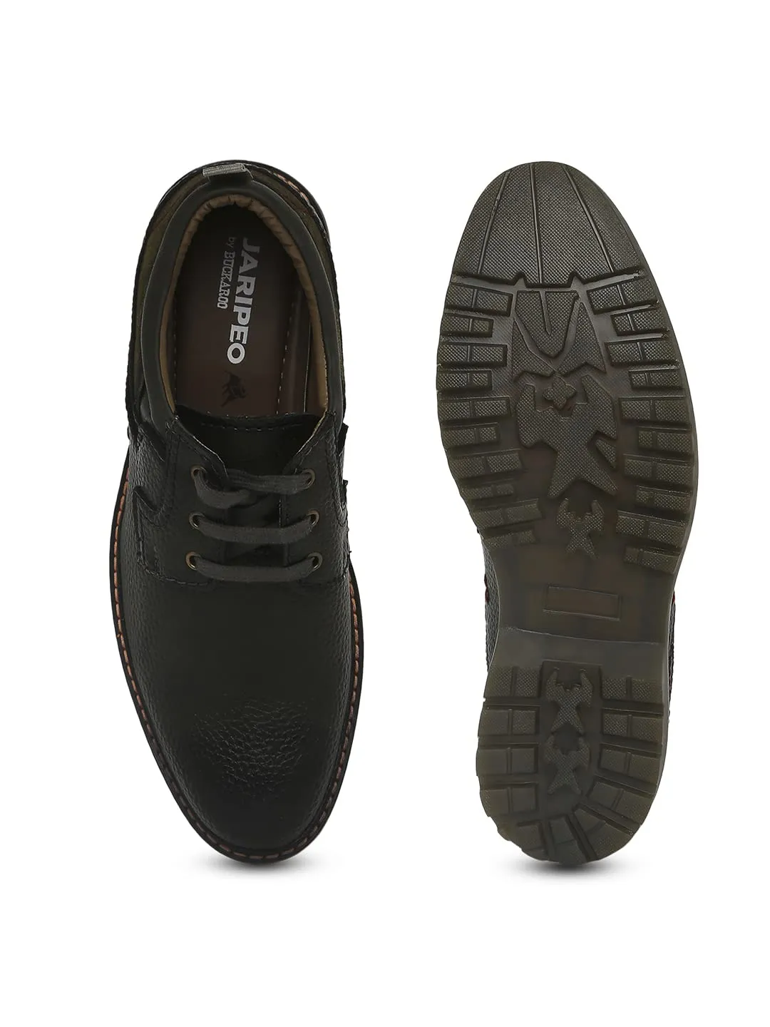 Buckaroo: Stefan Premium Vegan Synthetic Olive Casual Shoes for Mens