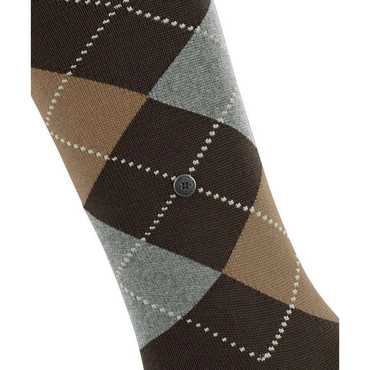 Burlington Marylebone Knee High Socks - Dark Brown