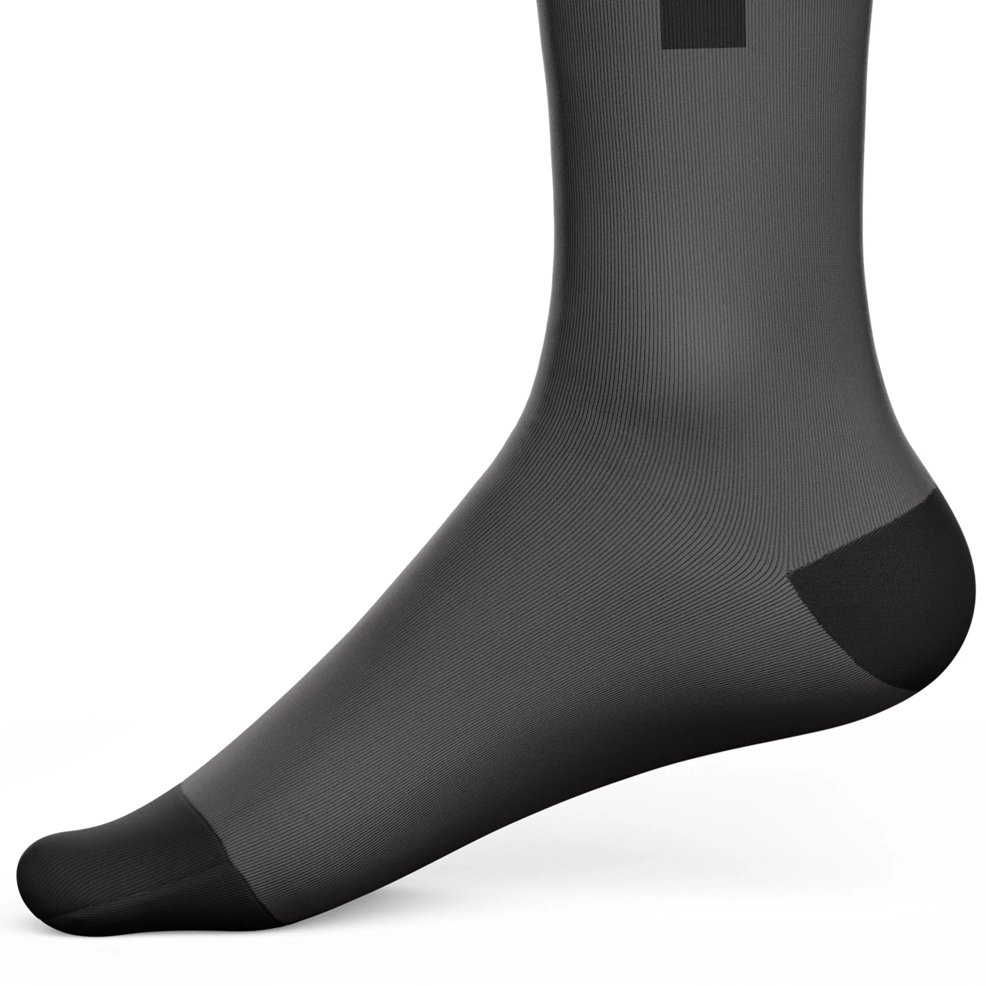 BWB 3 Pairs Grey Crew Cycling Socks