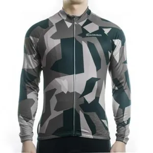 Camo Long Sleeve Jersey Grey