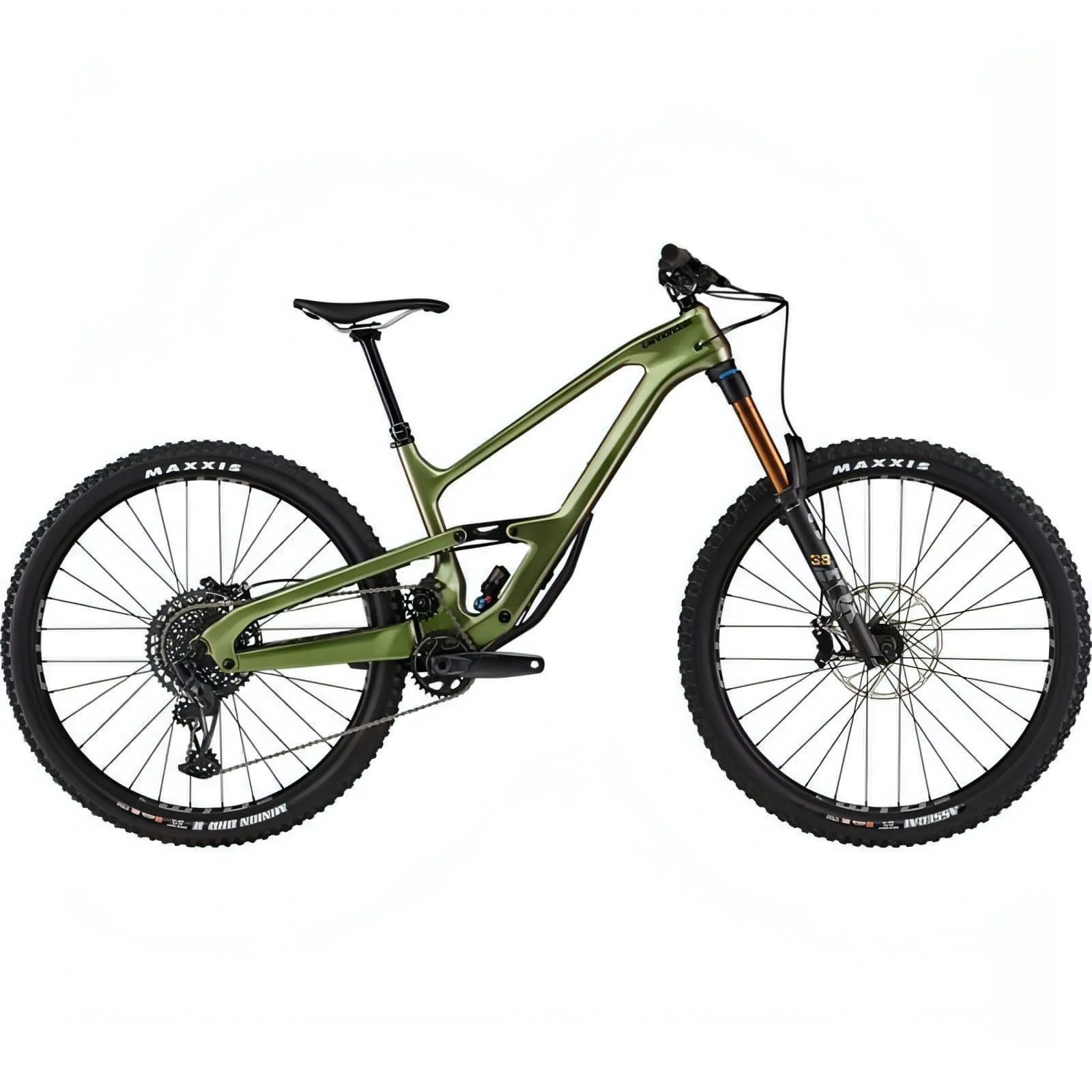 Cannondale Jekyll 1 Carbon Mountain Bike 2024 - Beetle Green