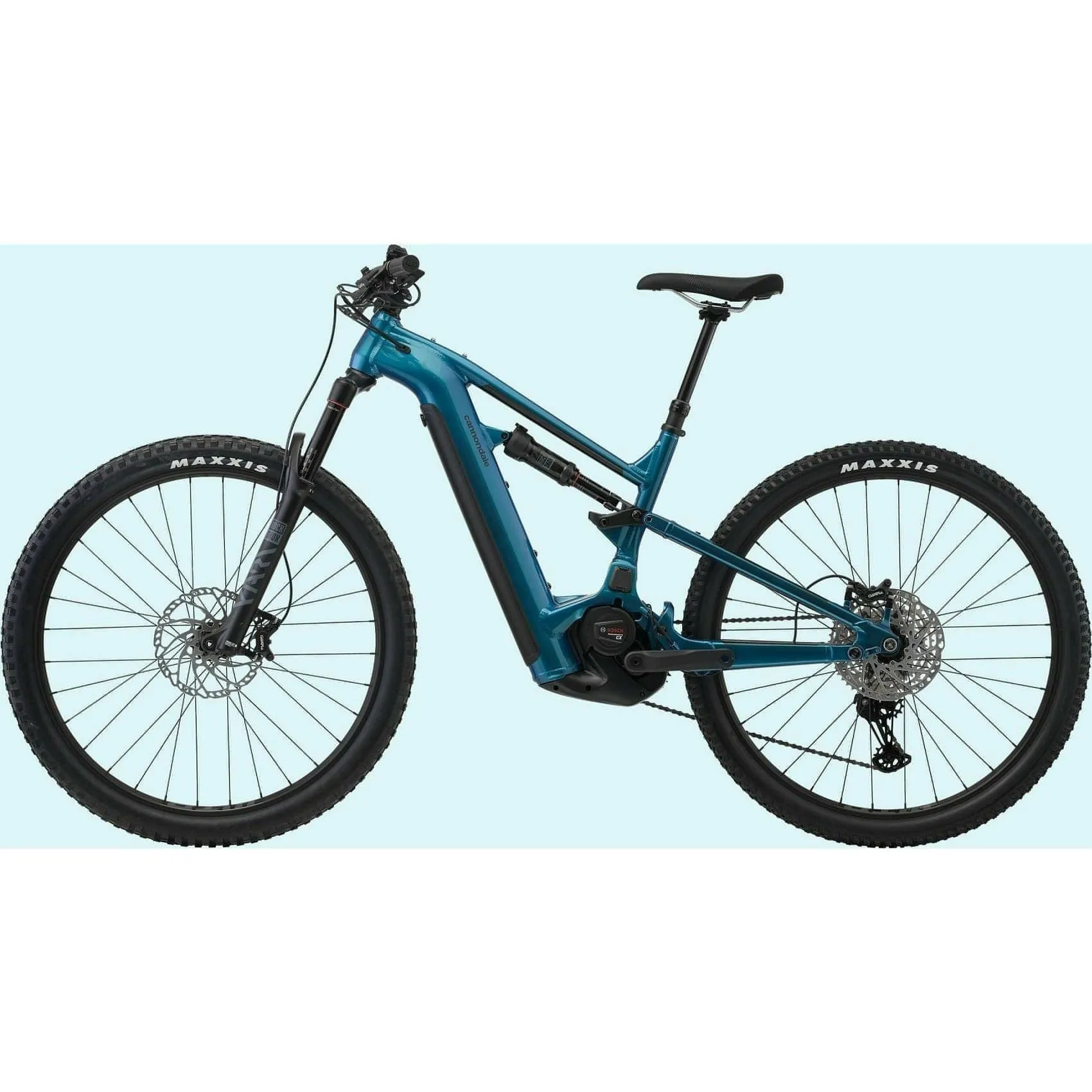 Cannondale Moterra Neo 3 Electric Mountain Bike 2024 - Deep Teal