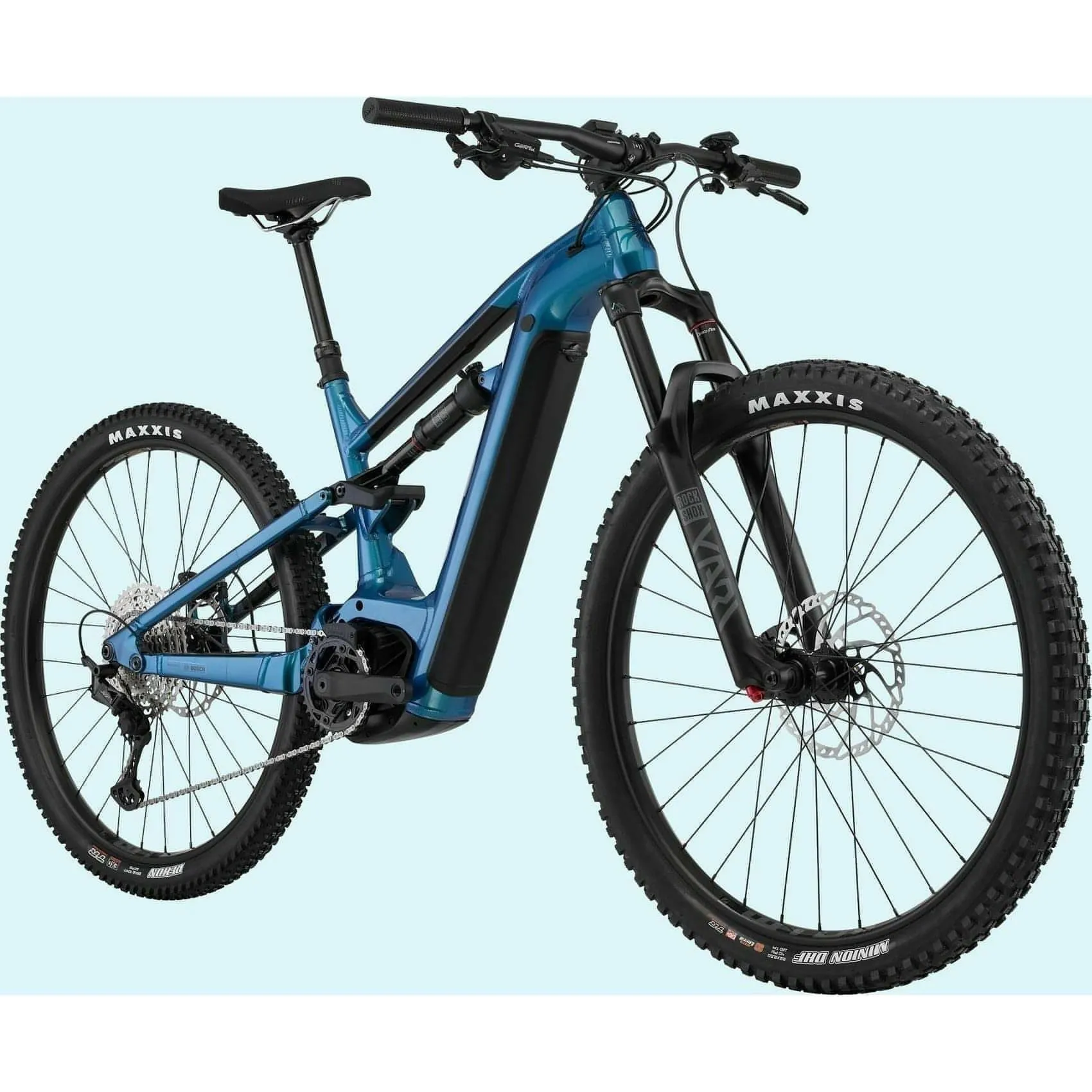 Cannondale Moterra Neo 3 Electric Mountain Bike 2024 - Deep Teal