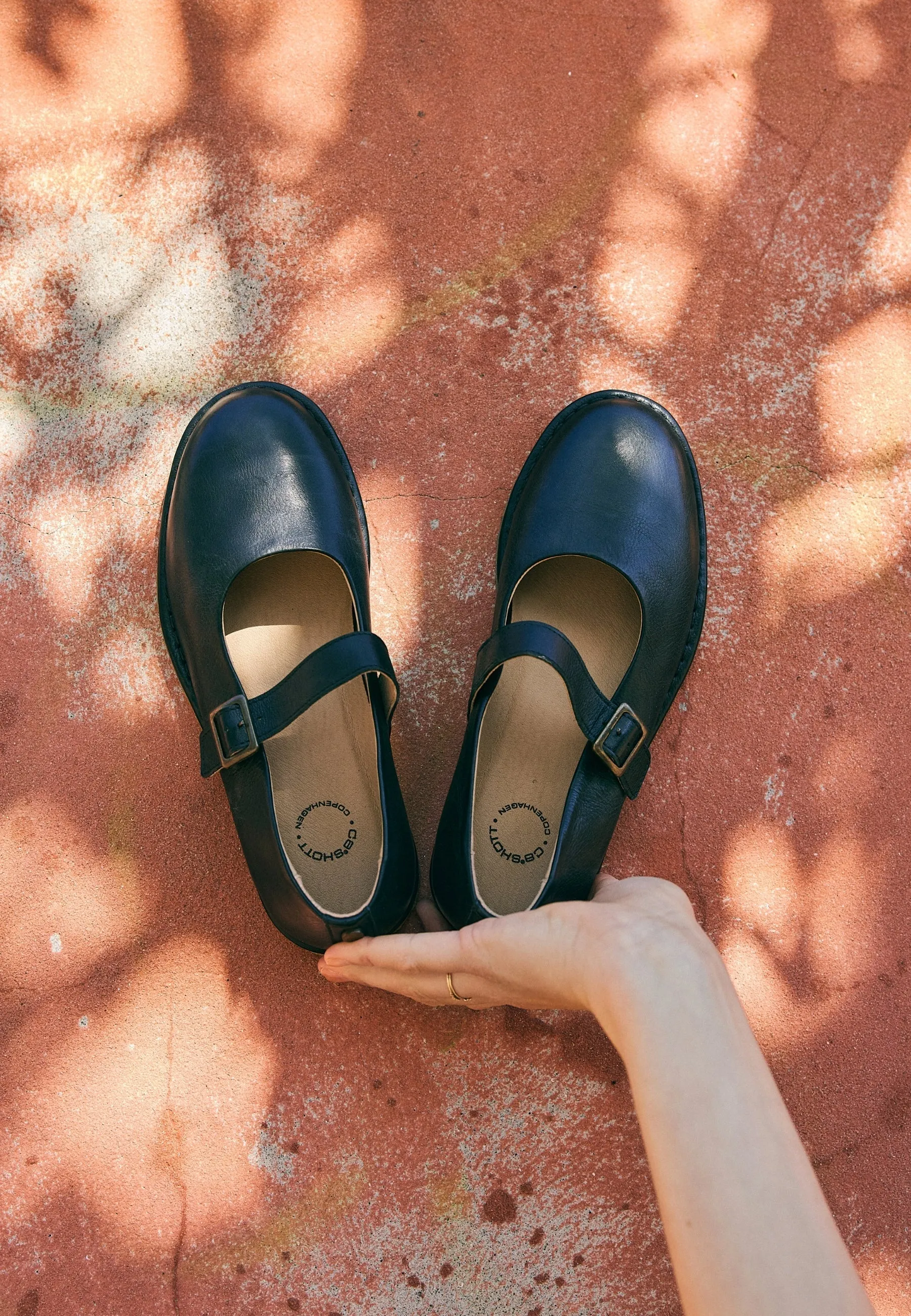 Casdora Black Mary Jane Loafers