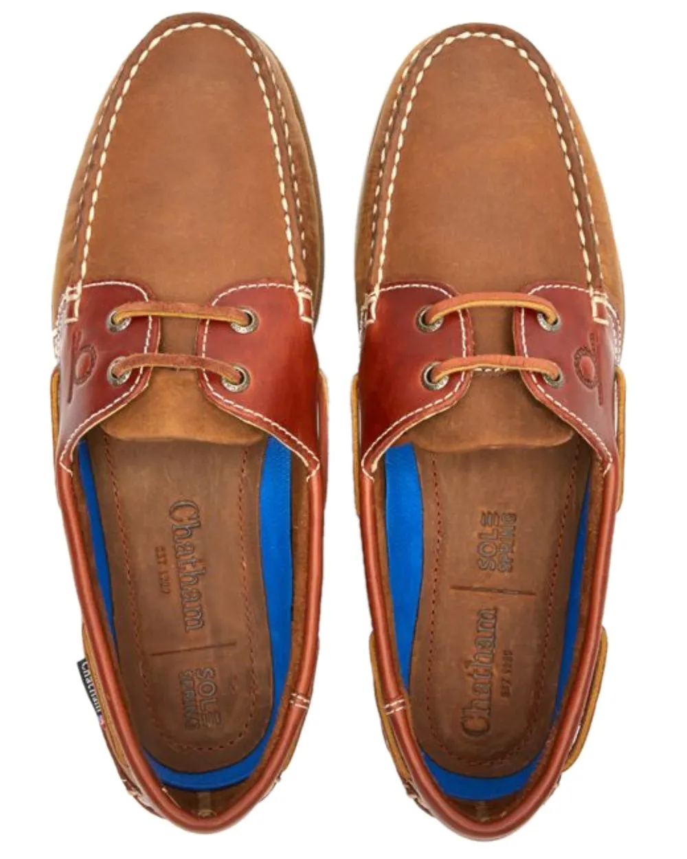 Chatham Mens Bermuda II G2 Leather Boat Shoes