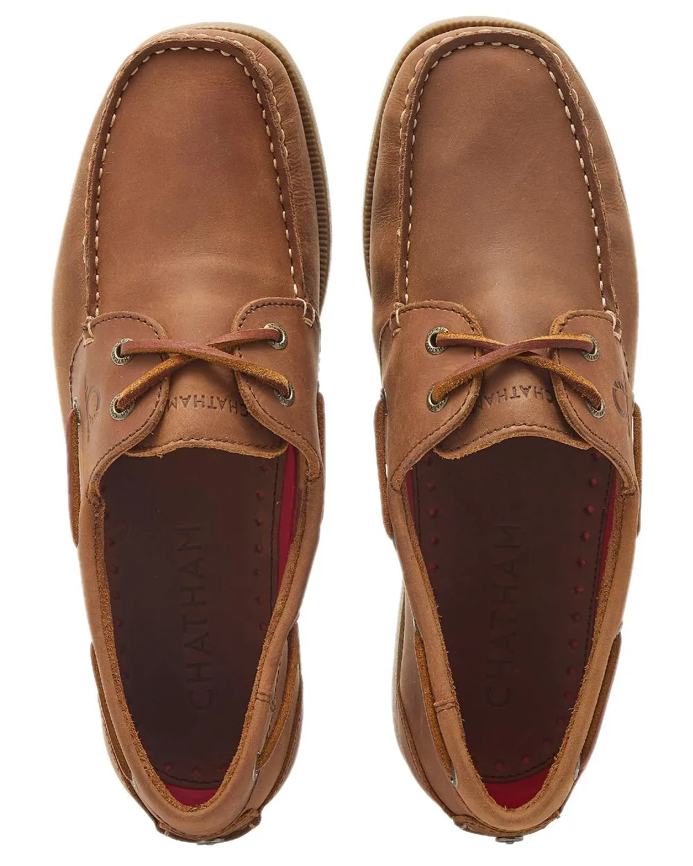 Chatham Mens Galley II Leather Boat Shoes