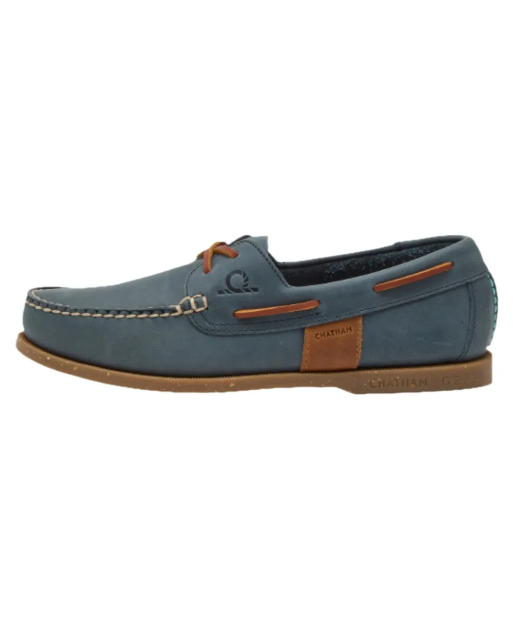 Chatham Mens Java II G2 Premium Leather Sustainable Deck Shoes