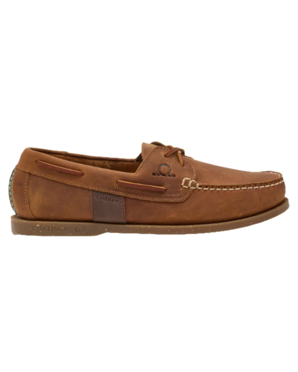 Chatham Mens Java II G2 Premium Leather Sustainable Deck Shoes