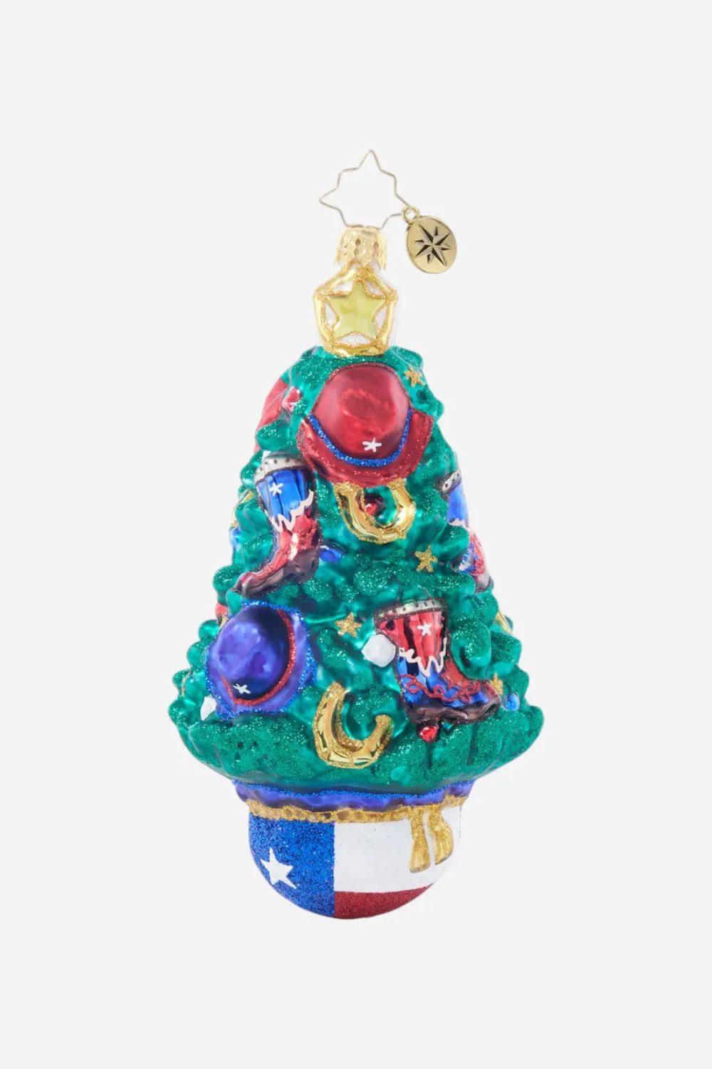 Christopher Radko Texas Tannenbaum Ornament