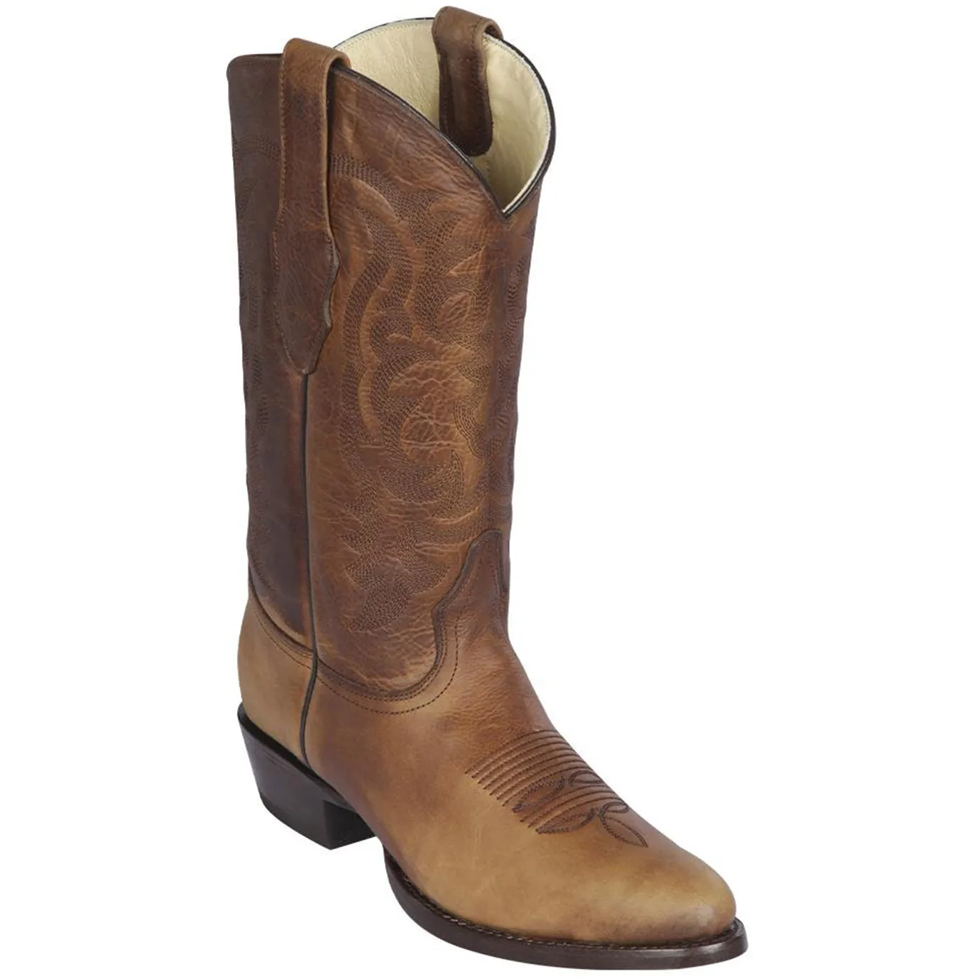 Classic Round Toe Cowboy Boots