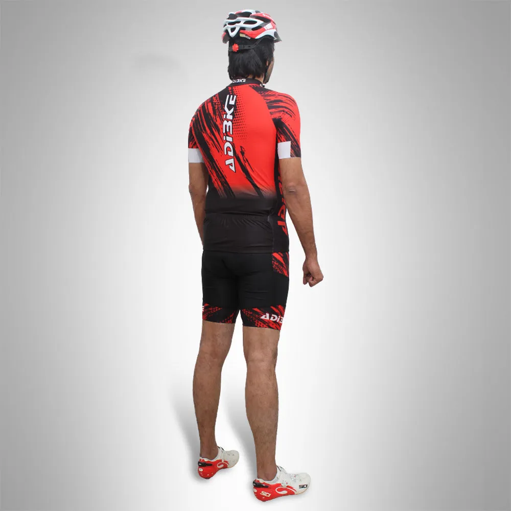 Cycling Kit - Short with Jersey Sublimation Red/Black