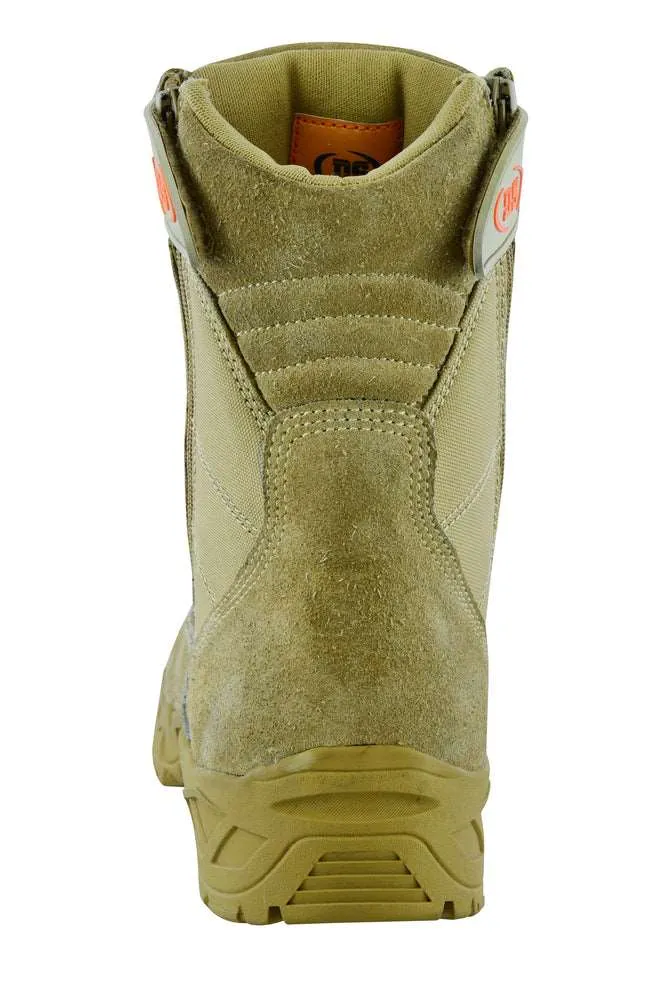 Daniel Smart - Men's 9'' Desert Sand Tactical Boots - DS9783