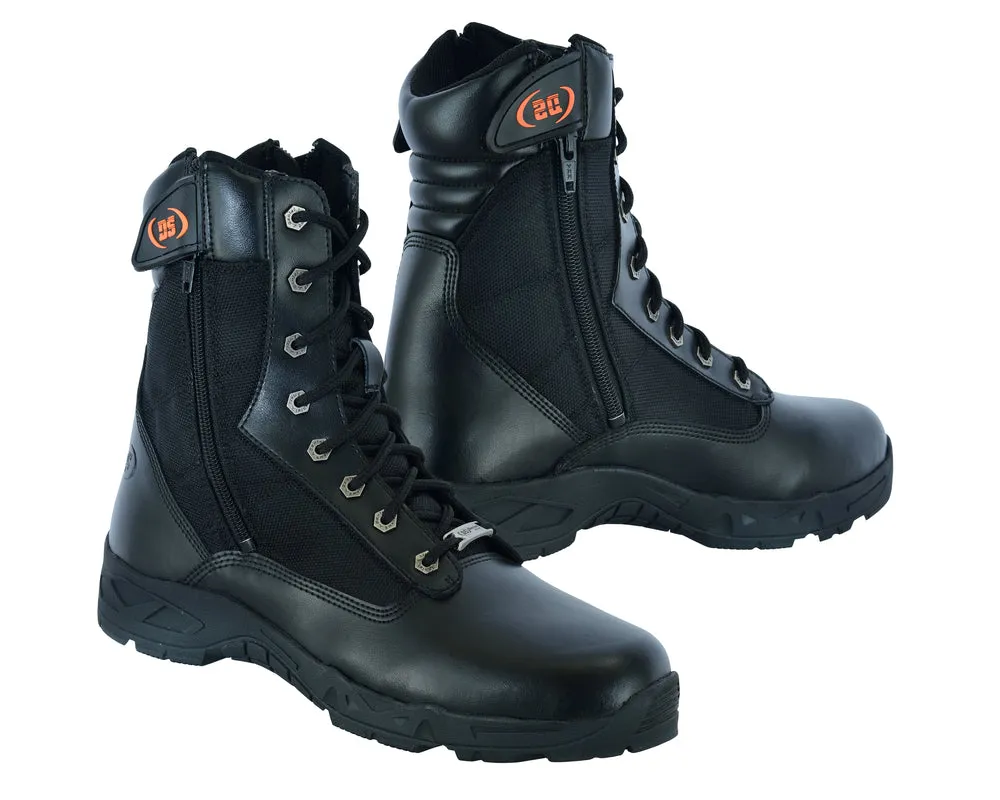 Daniel Smart - Men's 9'' Tactical Leather and Nylon Boot - DS9782