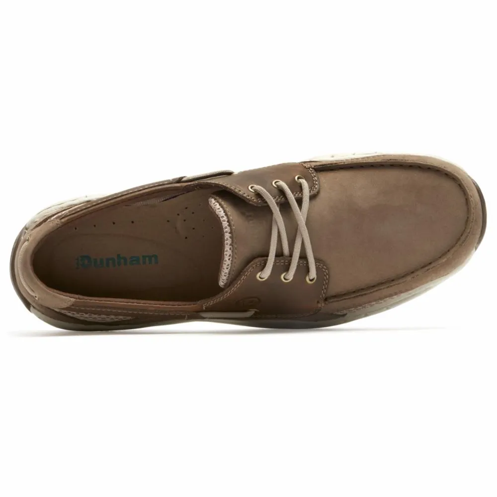 Dunham Men's Captain Boat Shoe Waterford Brown 2E